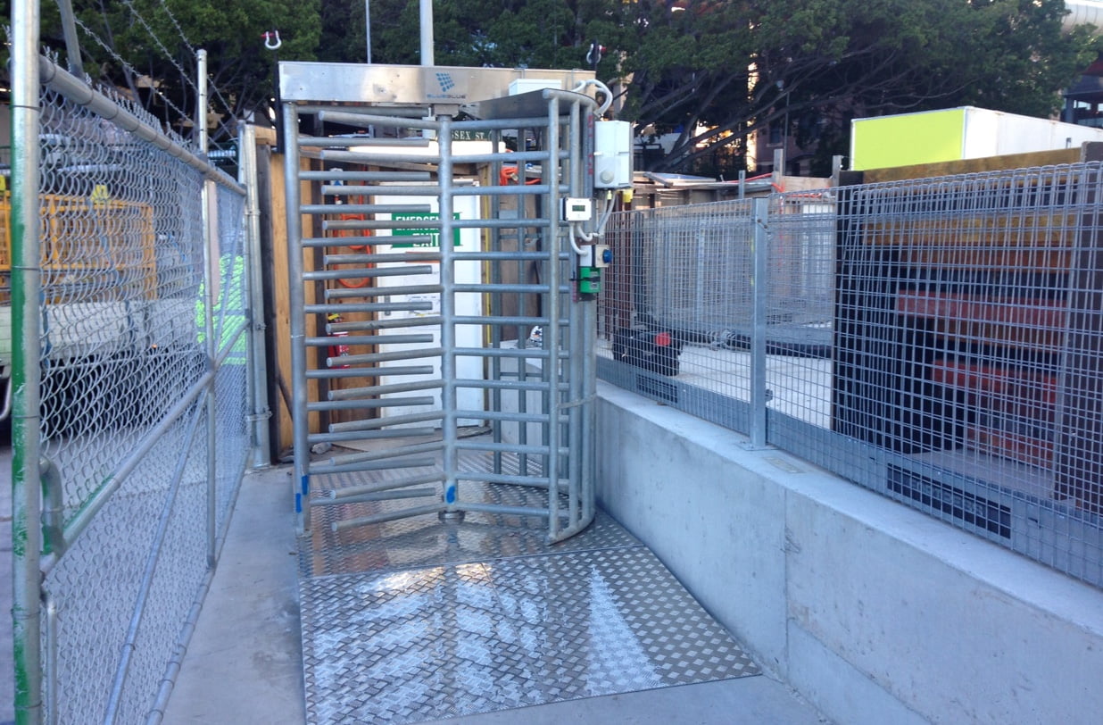 Rent a Full Height Turnstile with Access Control System